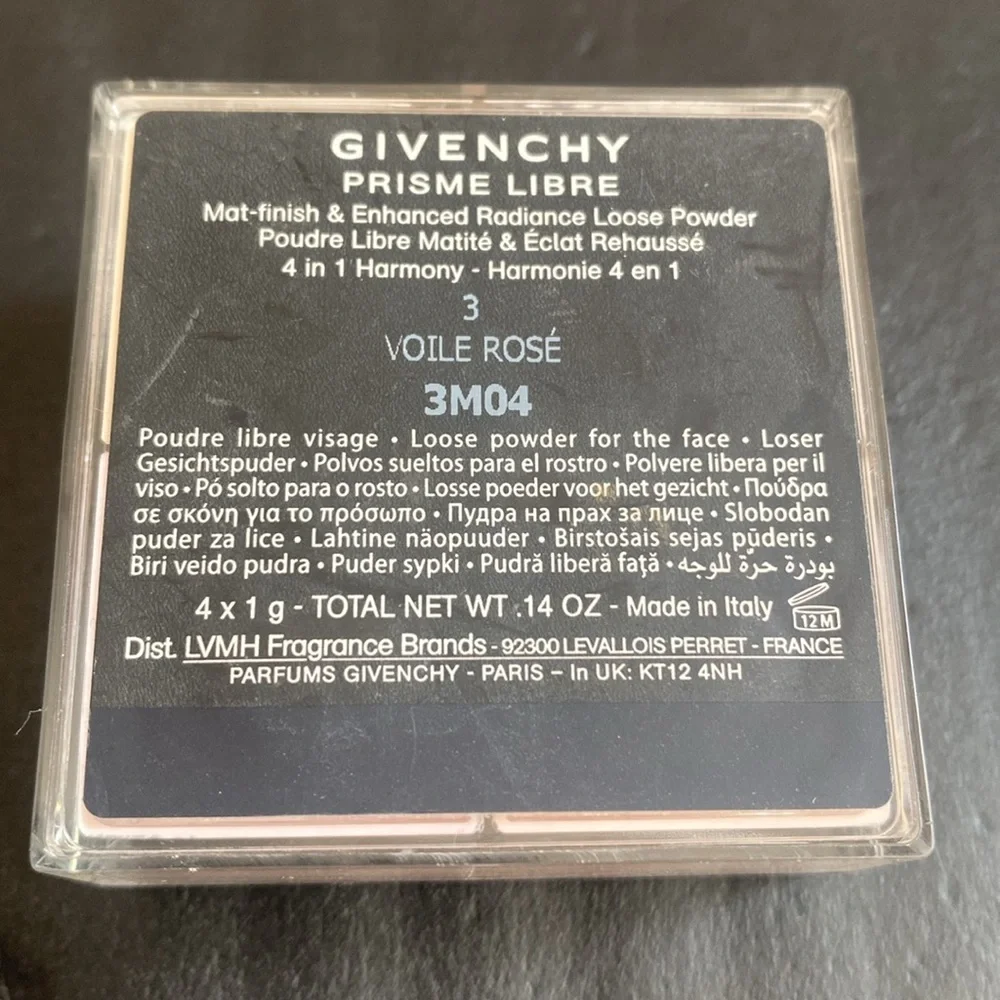 Givenchy Prisme Libre Loose Powder #3 VOILE‎ ROSE, NWOB, * Missing inside puff